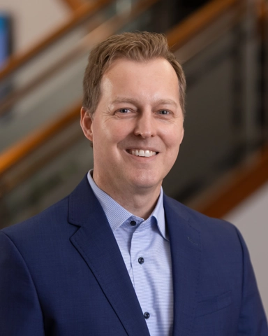 portrait of a smiling person in business attire